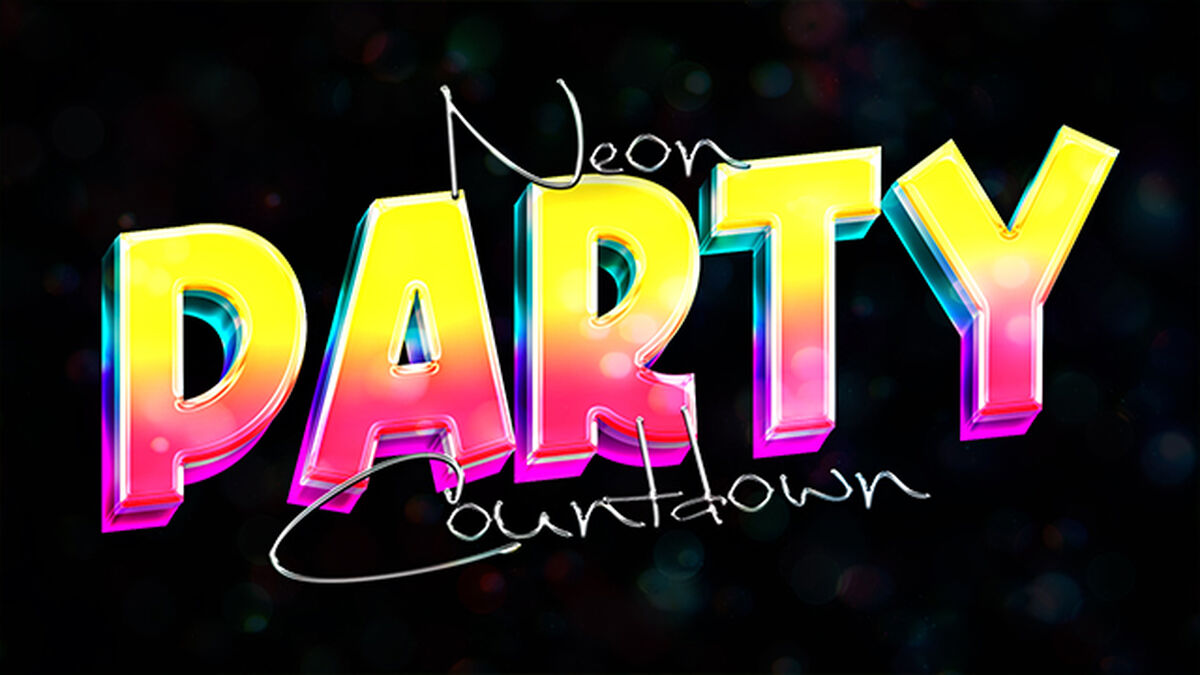 Neon Party Countdown image number null